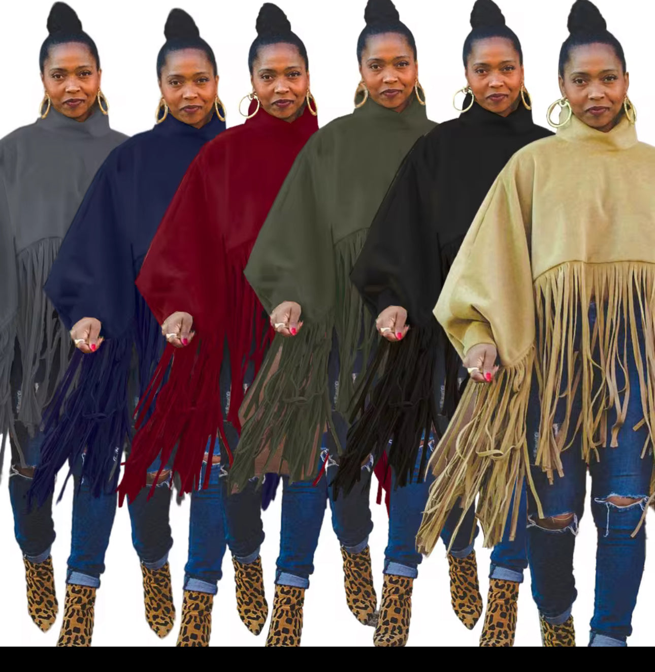 Fringo Poncho